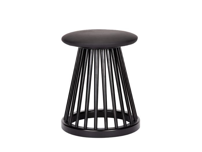 FAN - Low upholstered stool _ Tom Dixon